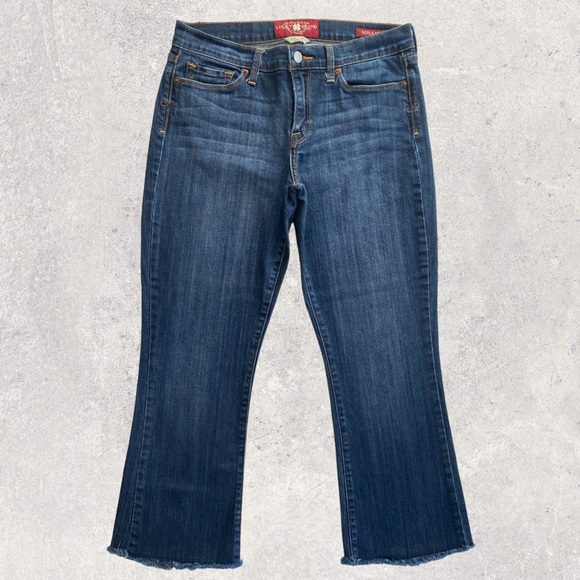 Lucky Brand Denim - Lucky Brand Classic Fit Crop Dark Denim Jeans - Women’s Size: 10/30